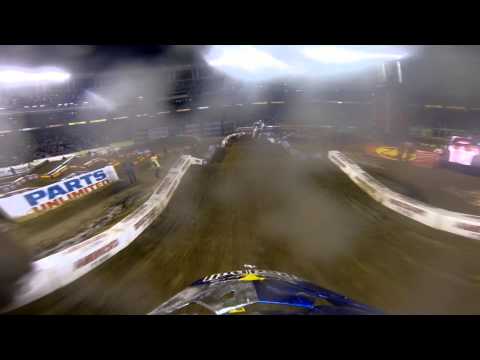 GoPro HD: James Stewart Main Event 2013 Monster Energy Supercross Fro