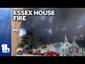 Officials investigate cause of Essex house fire