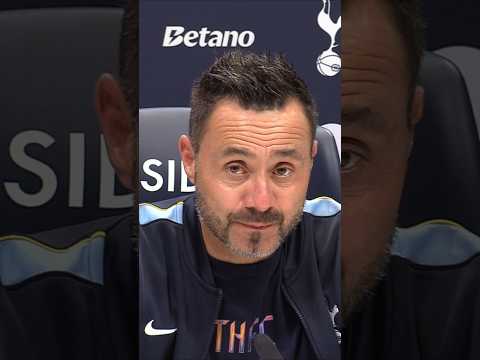 "<strong>WE</strong> ARE WORKING WITH THE MEDICAL STAFF!" Roberto De Zerbi on Dejan Kulusevski: <strong>Man</strong> Utd v Tottenham