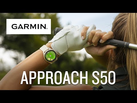 Garmin | Approach® S50 | Montre GPS de golf connectée avancée