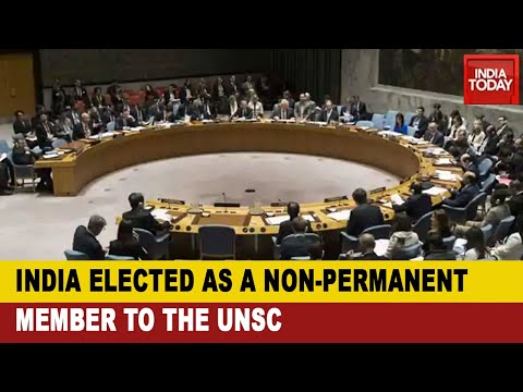 India elected unopposed to UNSC's non-permanent member seat India elected unopposed to UNSC's non-permanent member seat