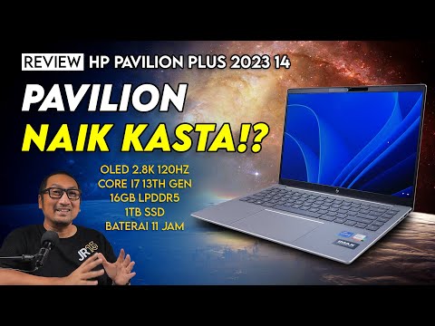 Laptop OLED 2.8K, Kencang & Irit: REVIEW HP Pavilion Plus 14 2023 – ew0015TU