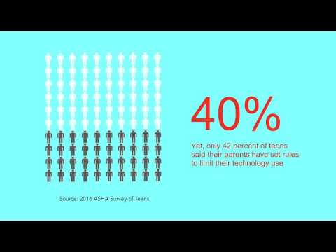 Video Infographic: ASHA Survey of Parents & Teens on Device Usage. Video Infographic: ASHA Survey of Parents & Teens on Device Usage.