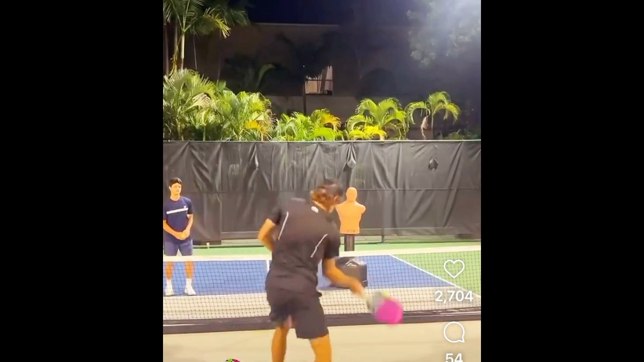 Bodybags Drill by James Ignatowich. New Pickleball Trending Shot ?