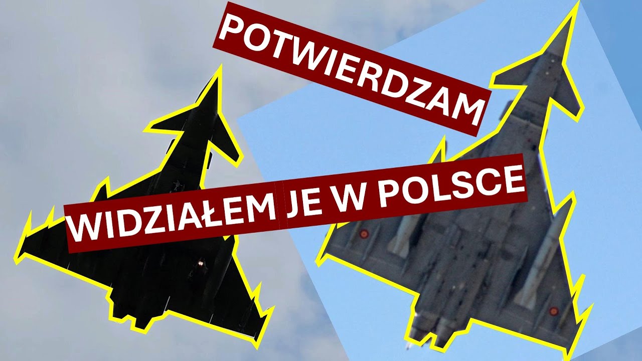 Latali nad "moim" niebem, pojechałem sprawdzić pod Malbork czy to nie agresorzy...