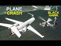 Plane Crash with Black Hawk Helicopter Explained