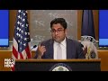 WATCH LIVE: State Department holds news briefing as Blinken makes criticism of Israels war in Gaza  - 57:25 min - News - Video