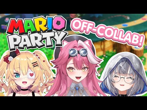 【OFF-COLLAB】 Super Mario Party w/ Zeta and Haachama!!!