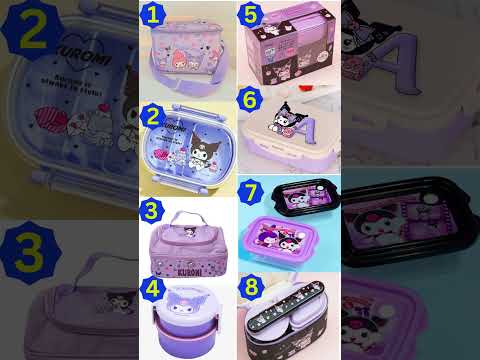 Kuromi Lunchbox #quiz #sanrio #wouldyourather #kuromi #games #lunchbox #ideas #cute #aesthetic #fypシ