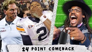 Cam Newton breaks down the 2010 IRON BOWL Auburn vs Alabama *Untold Stories*