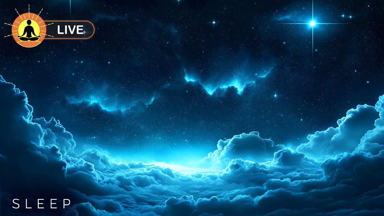 🔴 Relaxing Music for Deep Sleeping 24/7 🌙3391: Melatonin Release, Insomnia Relief | Fall Asleep Fast