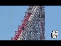 Thrill Gone Wrong: Rollercoaster freeze at cedar point Amusement Park