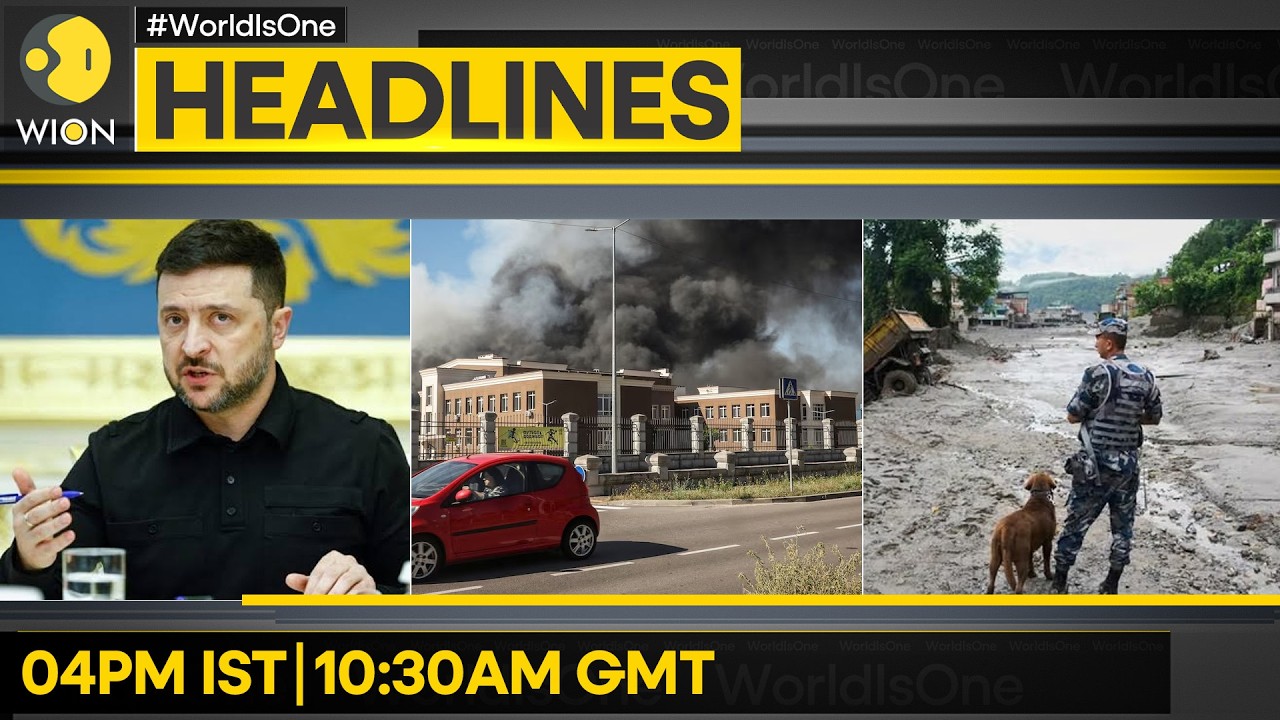 Russia Drone Strike Near Kyiv Kills 27 | Nepal-Tibet Flood Toll Rises | India Monitors Glaciers