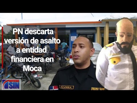 Vocero dice que el hombre con escopeta y máscara no iba atracar el banco