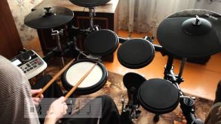 Уроки игры на барабанах для начинающих (ритмы: урок №1)
