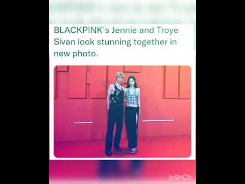 BLACKPINK's Jennie and Troye Sivan look stunning together in new photo.