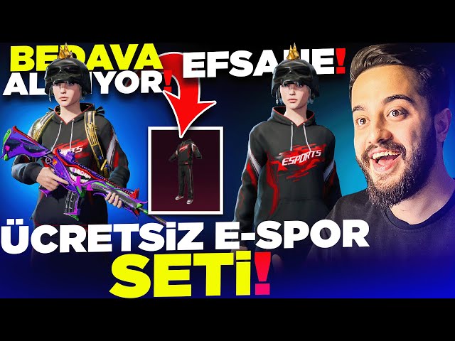 OHA! BEDAVA E-SPOR SETİ GELMİŞ! BAYILACAKSINIZ! PUBG Mobile