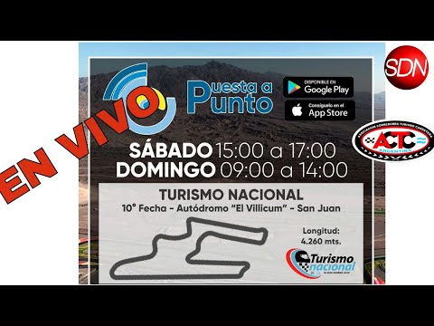 Turismo Pista- EN VIVO desde El villicum, San Juan- Por SDN Radio (Me gusta para que no se te pierda