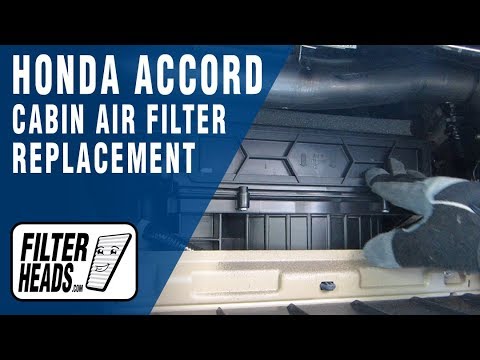 HONDA Accord VIII - Cabin Air Filter Replacement