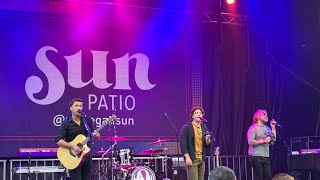 Hanson Live - Mmmbop & Where’s the Love? Mohegan Sun Patio Concert series 