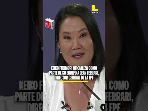 Keiko Fujimori explicó que Jean Ferrari formará parte de su equipo técnico.