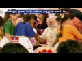 Modi celebrates Rakhi with school kids at Delhi