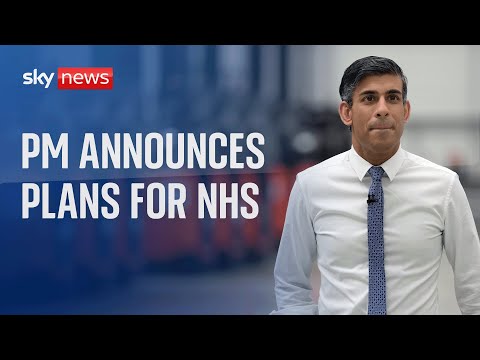 Prime Minister Rishi Sunak announces plans to address the NHS staffing crisis