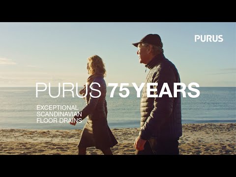 Purus – 75 years of exceptional Scandinavian floor drains