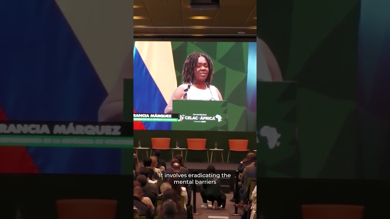 'Colonialism did its job of isolating us' Colombia VP calls for Global South unity