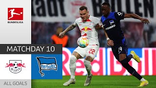 Hertha Almost Come Back After 3-0! | RB Leipzig — Hertha 3-2 | All Goals | MD 10 – Bundesliga 22/23