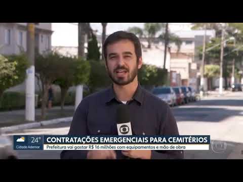 SP1 (21/04)| Prefeitura faz contratações emergenciais para cemitérios