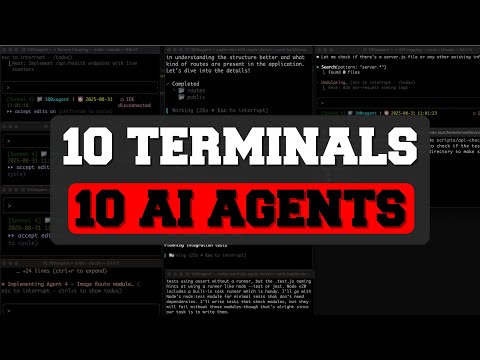 10x Terminals with AI Coding Agents = 100x Dev? - Codex + Claude Code