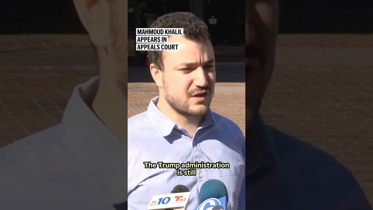 Mahmoud Khalil appears in appeals court as Trump administration continues efforts to deport him