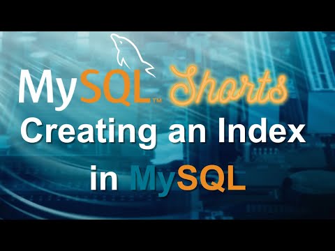 Episode-007 - Creating an Index in MySQL.