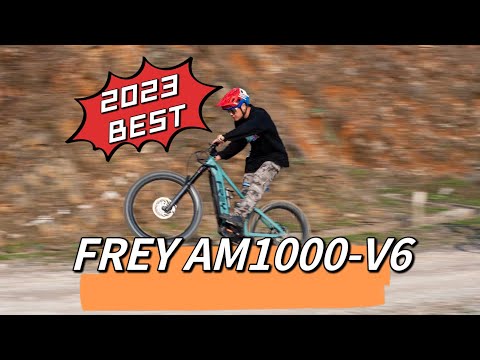 Electric powered mountain bike- FREY AM1000-V6 let you get over the mountains with ease