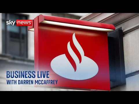 Nearly 100 Santander UK branches to close  | Business Live with Darren McCaffrey