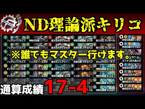 【急げ】ND理論派キリコ、誰でもマスター行けます。【デュエプレ】