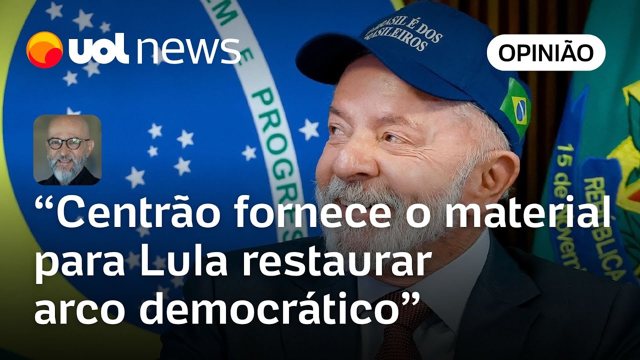 Lula ganha do centrão material para restaurar o arco democrático que lhe deu vitória em 22 | Josias