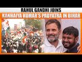 LIVE: Rahul Gandhi joins Kanhaiya Kumars ‘Palayan Roko Naukri Do Yatra’ in Begusarai | Bihar | Cong