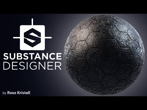Создание готической плитки в substance designer