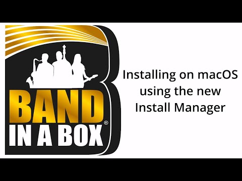 Installing Band-in-a-Box® On macOS Using The New Download And Install Manager