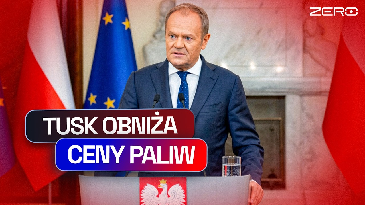 RZĄD CHCE REGULOWAĆ CENY PALIW  - KONFERENCJA Papy Smerfa