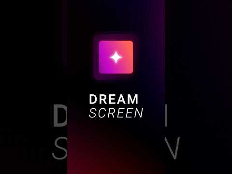 NEW: Create Video Backgrounds with Dream Screen