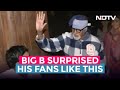 How Amitabh Bachchan surprised his fans on his 80th birthday