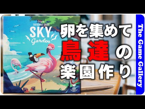 【スカイガーデン】卵がポイントの鳥集め / ボードゲーム レビュー