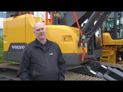 Svenska Maskinmässan 2022 - Volvo grävmaskiner