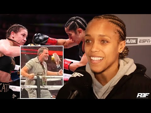 TASHA JONAS REACTS TO EDDIE HEARN WILD CELEBRATIONS AFTER KATIE TAYOR WIN VS SERRANO, JAKE PAUL