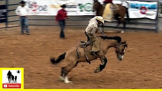 Bronc Riding 🐴 2022 Coors Cowboy Club Ranch Rodeo | Saturday