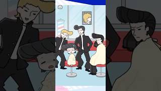 【ねむい子】ご希望の髪型は？ いつもの髪型で！ [ Sleepy child ] #shorts #games #ゲーム実況