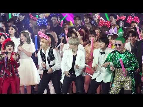 【181228 KBS 가요대축제 】아모르파티 엔딩BTS 정국 Focus